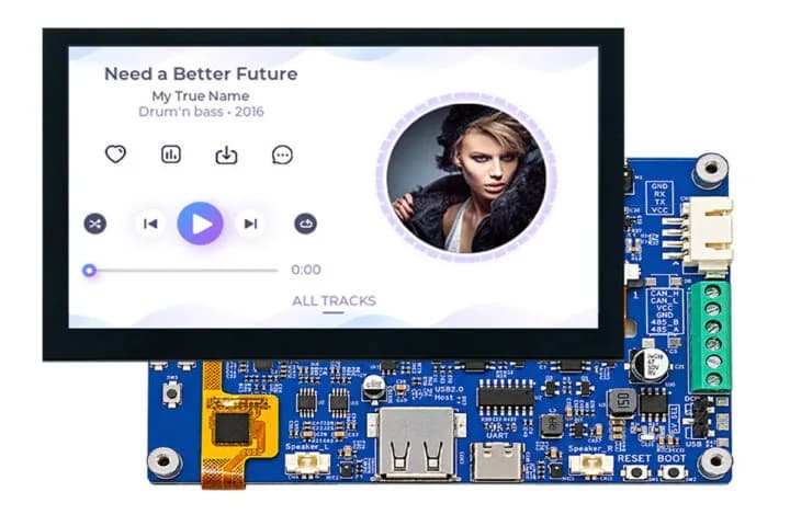 VIEWE lanza una pantalla de 4,3 pulgadas con el nuevo ESP32-S31