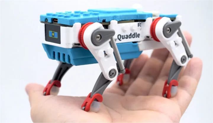 Petoi Quaddle: perro robot con ESP32-S3 desde 99 dólares