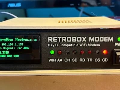 RetroBox Modem usa una Raspberry Pi Zero 2 W para volver al acceso telef