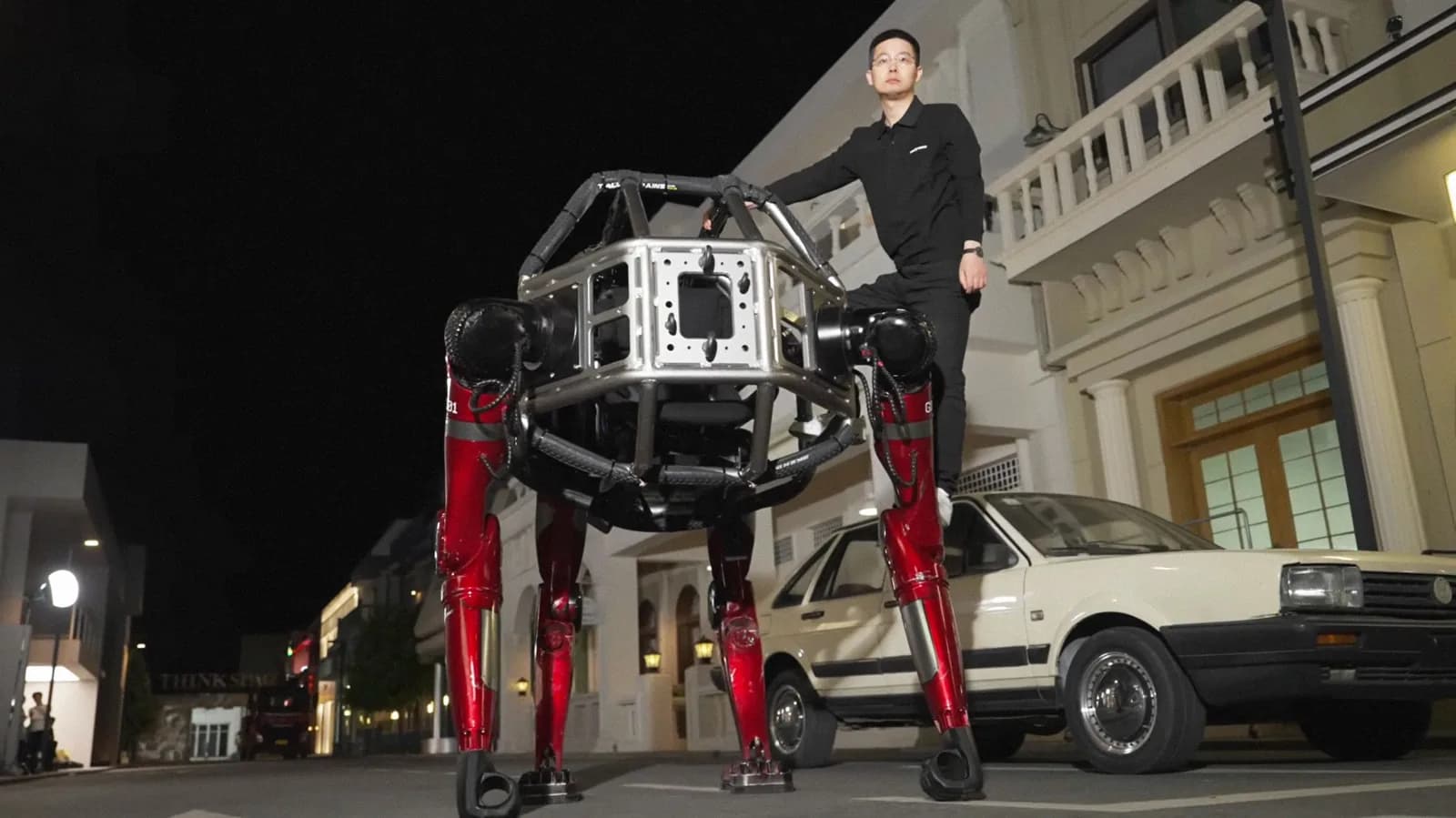 Unitree GD01: el mecha gigante chino que ya tiene precio