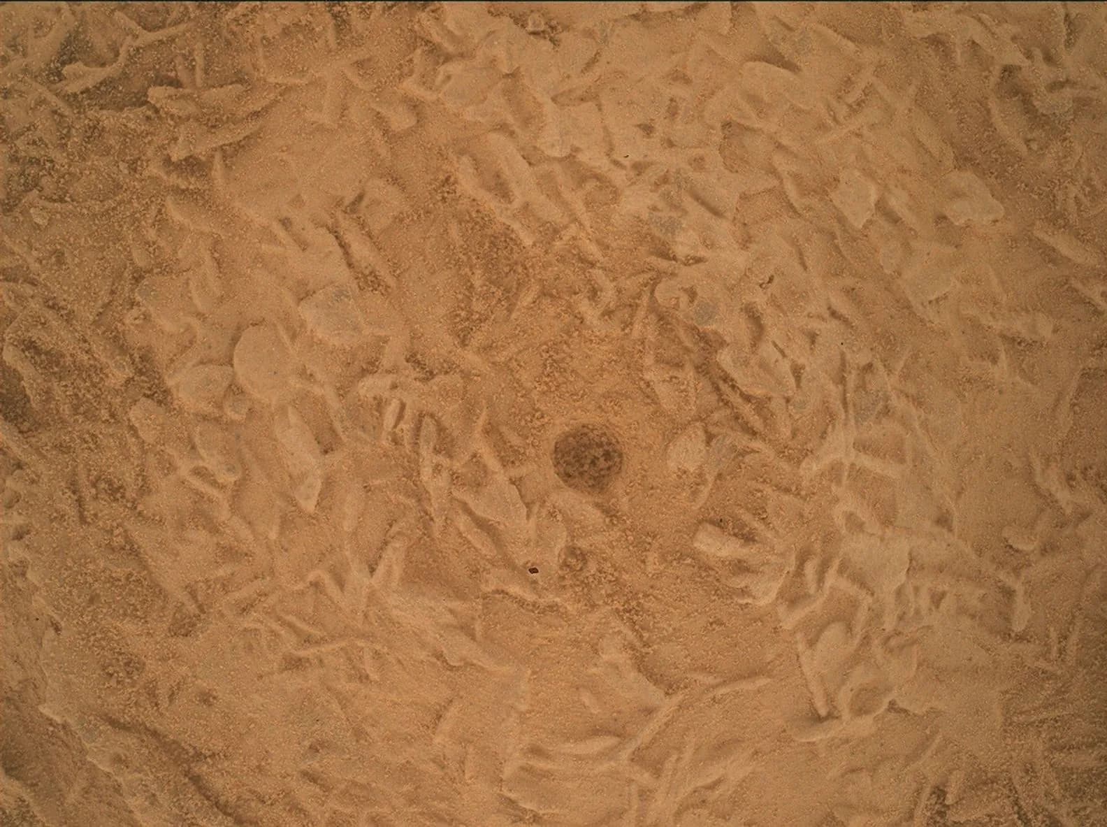 Curiosity encuentra rocas con discos minerales y prepara otra perforació