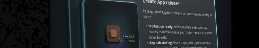 Arduino App Lab 0.11 empaqueta apps para producción en el UNO Q