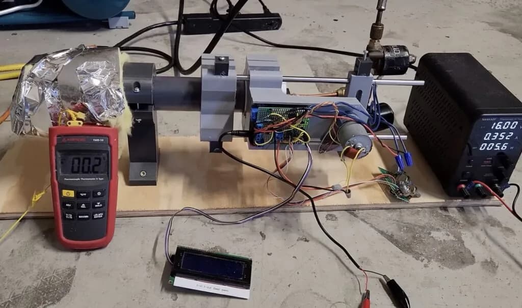 Cryocooler casero con Arduino y partes 3D baja a -70 °C