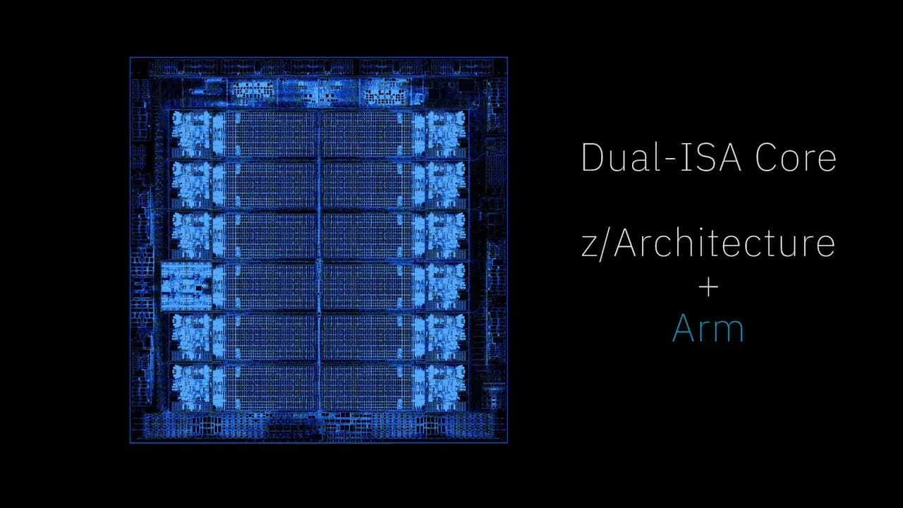IBM crea el primer núcleo que ejecuta ARM y z/Architecture