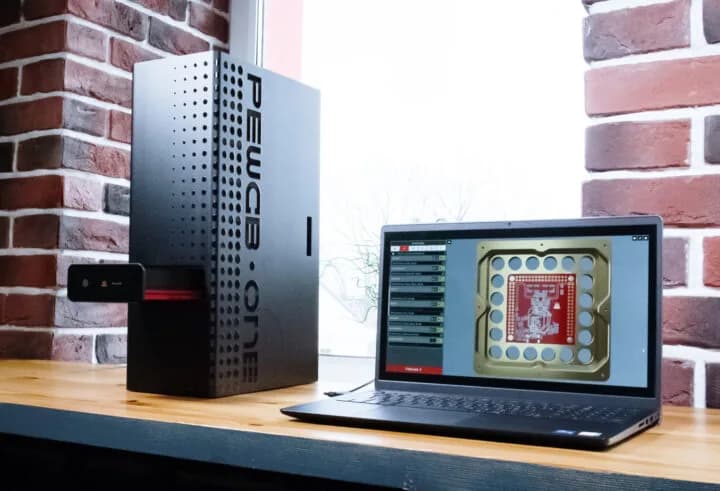 PewCB One: fábrica de PCB de escritorio por 5.000 dólares