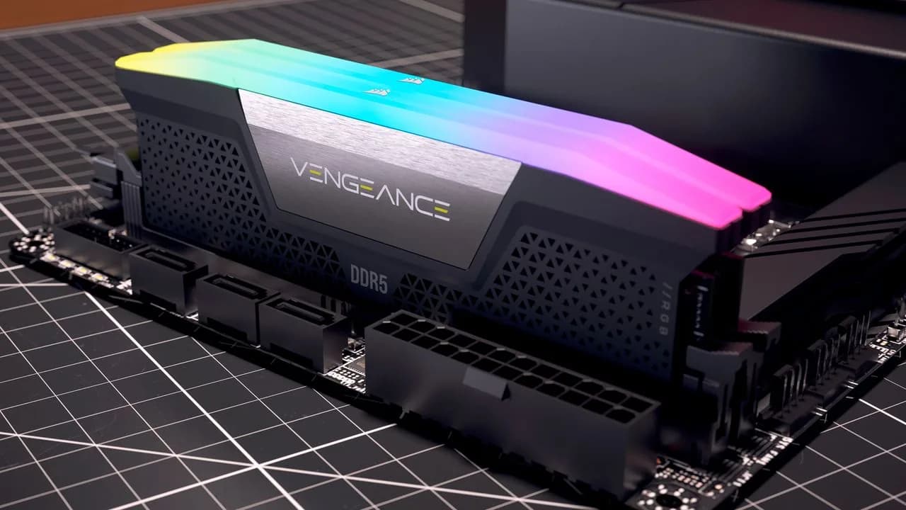 CXMT entra a la memoria de consumo con un kit Corsair Vengeance DDR5