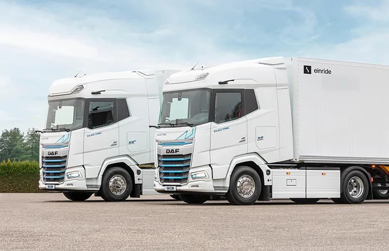 DAF Trucks integra Einride Driver para carga autónoma