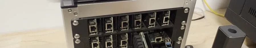 Xerxes Home Lab arma clústeres blade con Raspberry Pi CM5 y Jetson