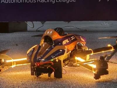 MonoRace, el dron de TU Delft que ganó a tres campeones mundiales