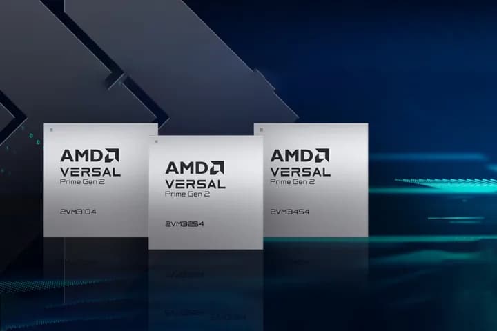 AMD lanza tres SoCs Versal Prime Gen 2 en 23x23 mm