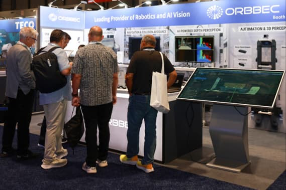 Orbbec exhibe en Automate 2026 cámaras 3D con IA y depth filter VLA