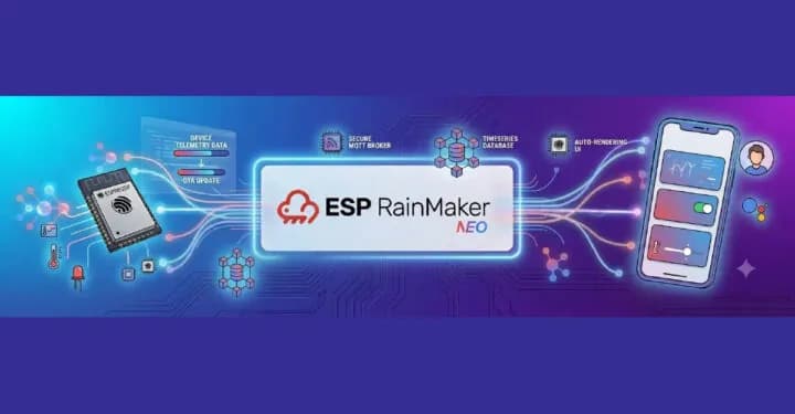 Espressif lanza ESP RainMaker Neo: plataforma IoT open-source
