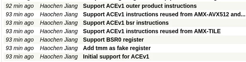 GCC 17 suma soporte inicial para las extensiones ACE de x86