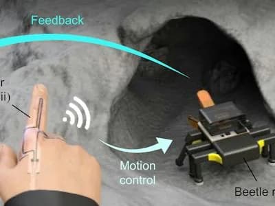 BeetleBot de KAIST camina y agarra con músculos artificiales