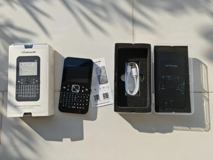 Desembalaje del ThinkNode M9