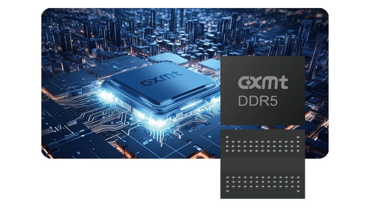 Chip de memoria DDR5 de CXMT