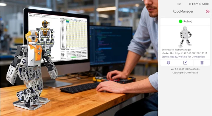RoboManager para PC con Windows y Android