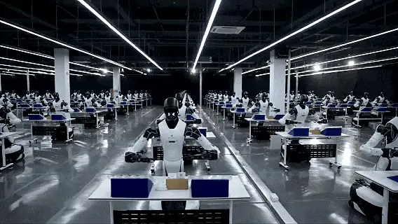 Demostración de ejecución de tareas con GO-3 Preview, el próximo modelo fundacional de IA encarnada de AGIBOT
