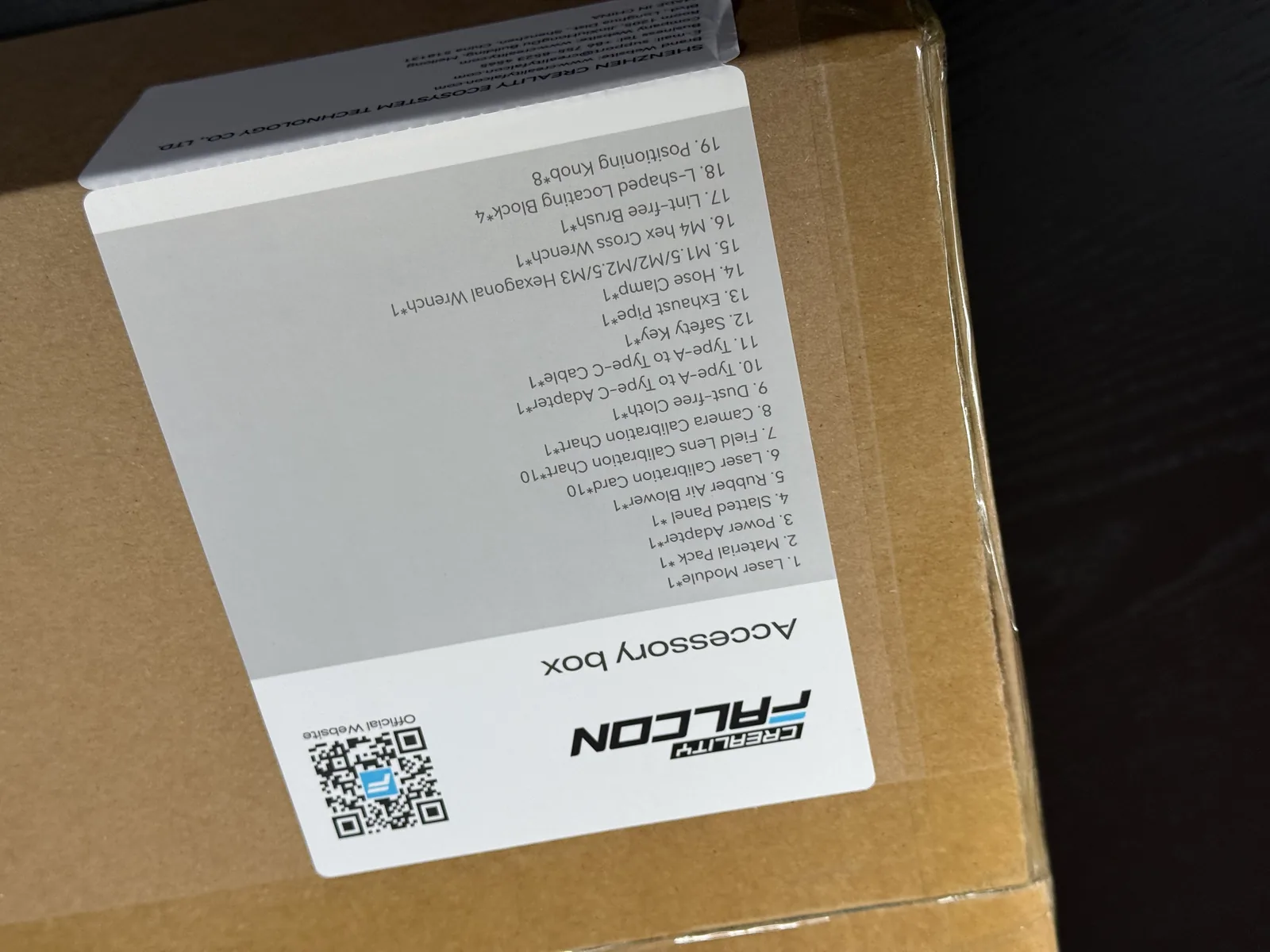 Accesorios de la Creality Falcon T1