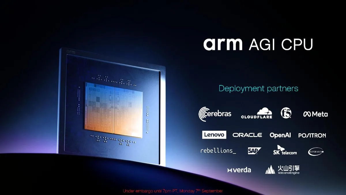Despliegues de CPU Arm para AGI