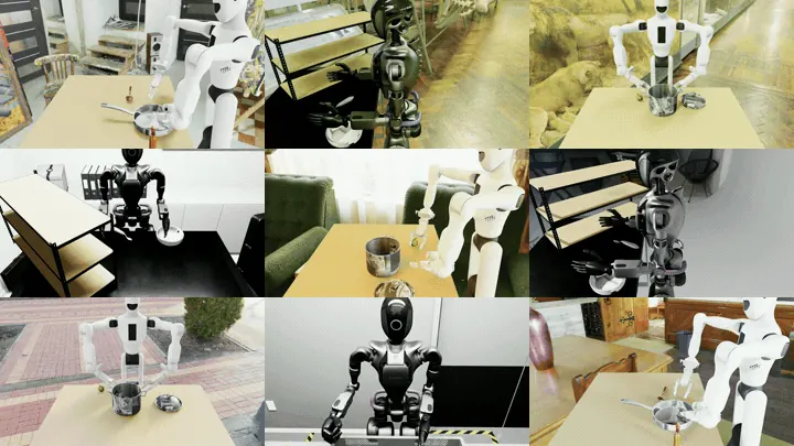 Ejemplos del dataset de manipulación robótica embebida