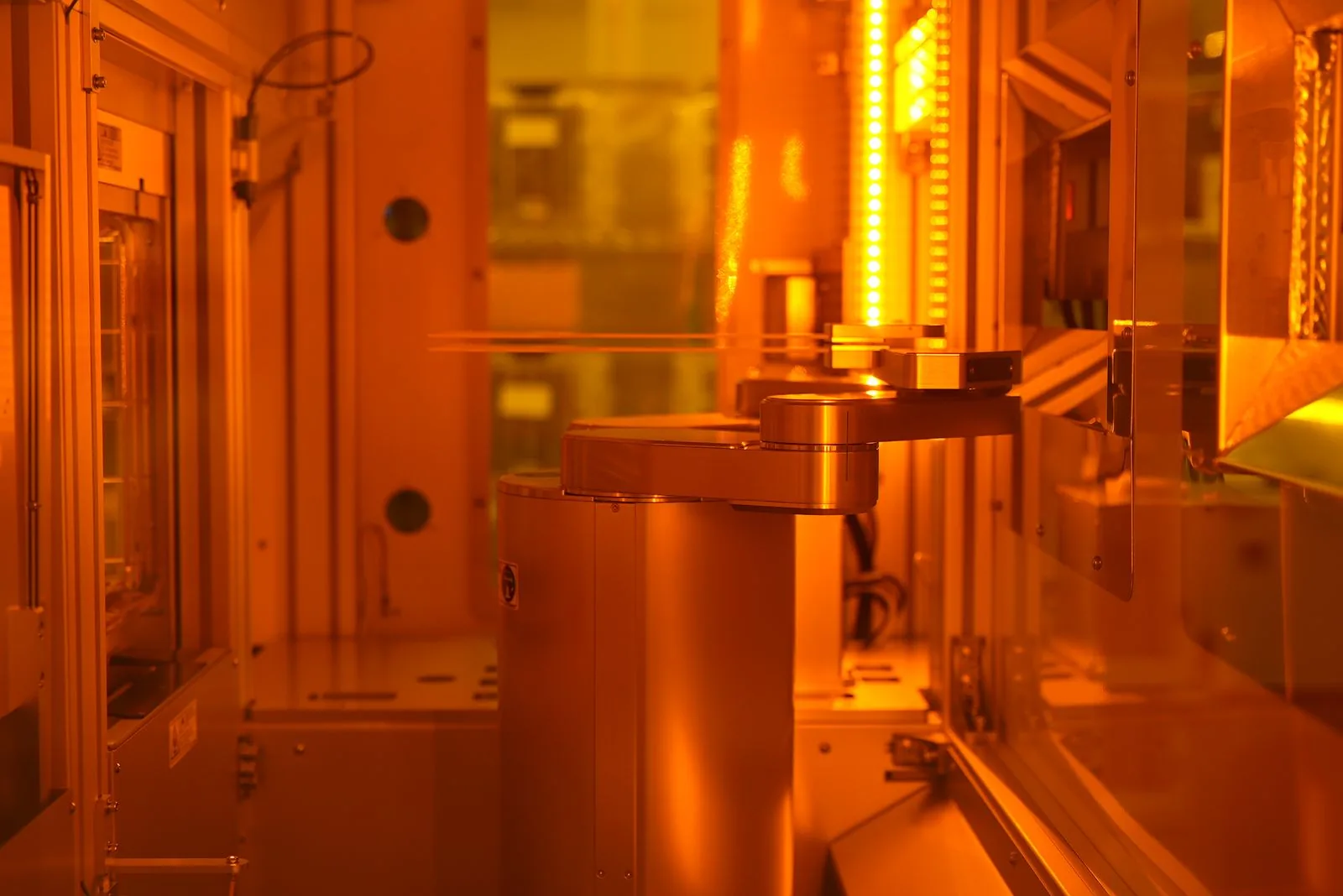 Imagen de luz en el laboratorio de Kepler
