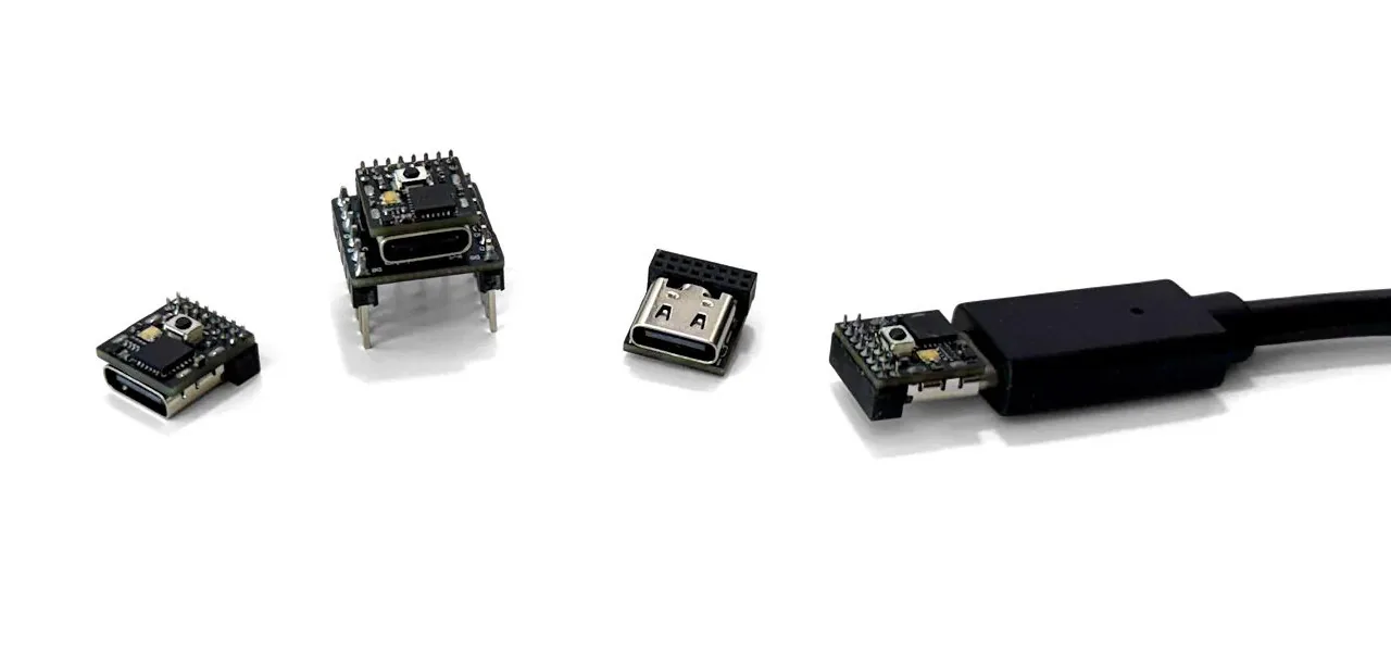 Pinch: el Arduino de 32 bits del tamaño de un USB-C