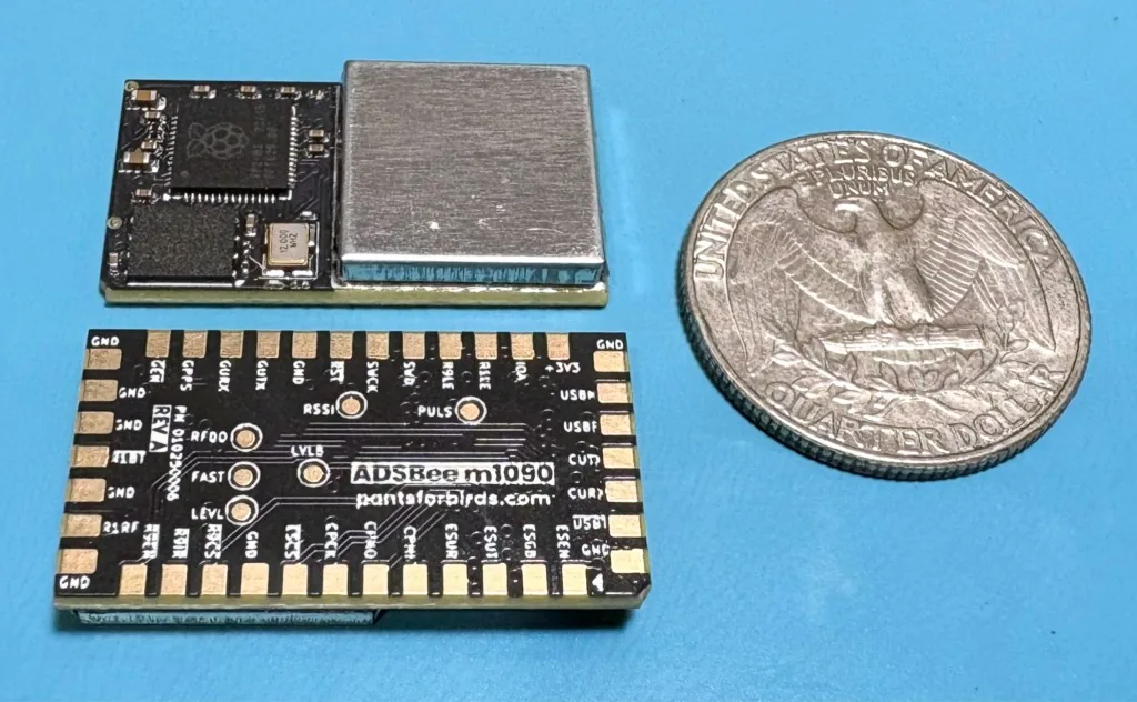 Módulo ADSBee m1090 para montaje directo en PCB