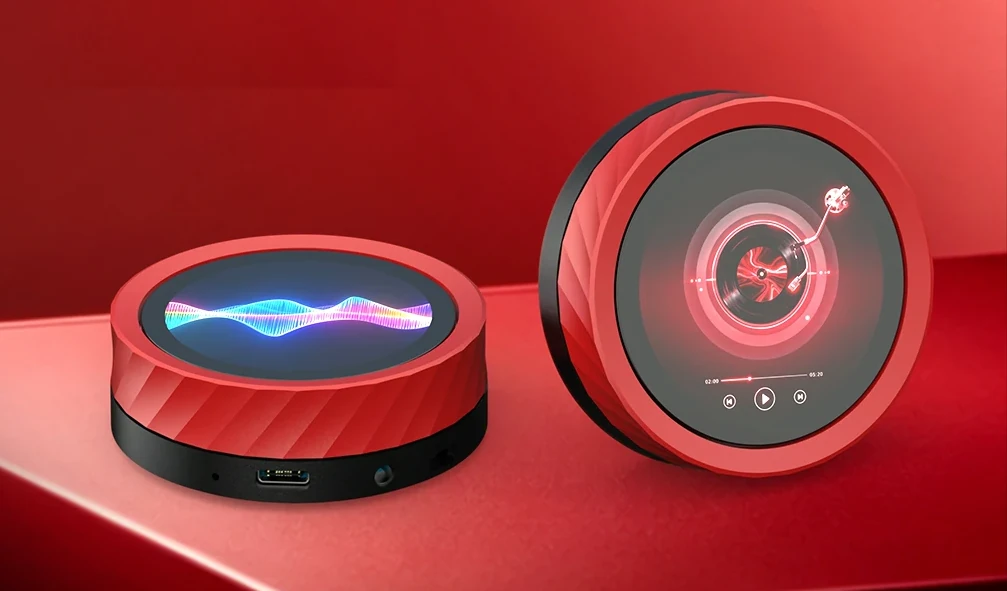 Analizador de espectro y reproducción de audio en el GUITION JC3636F118C