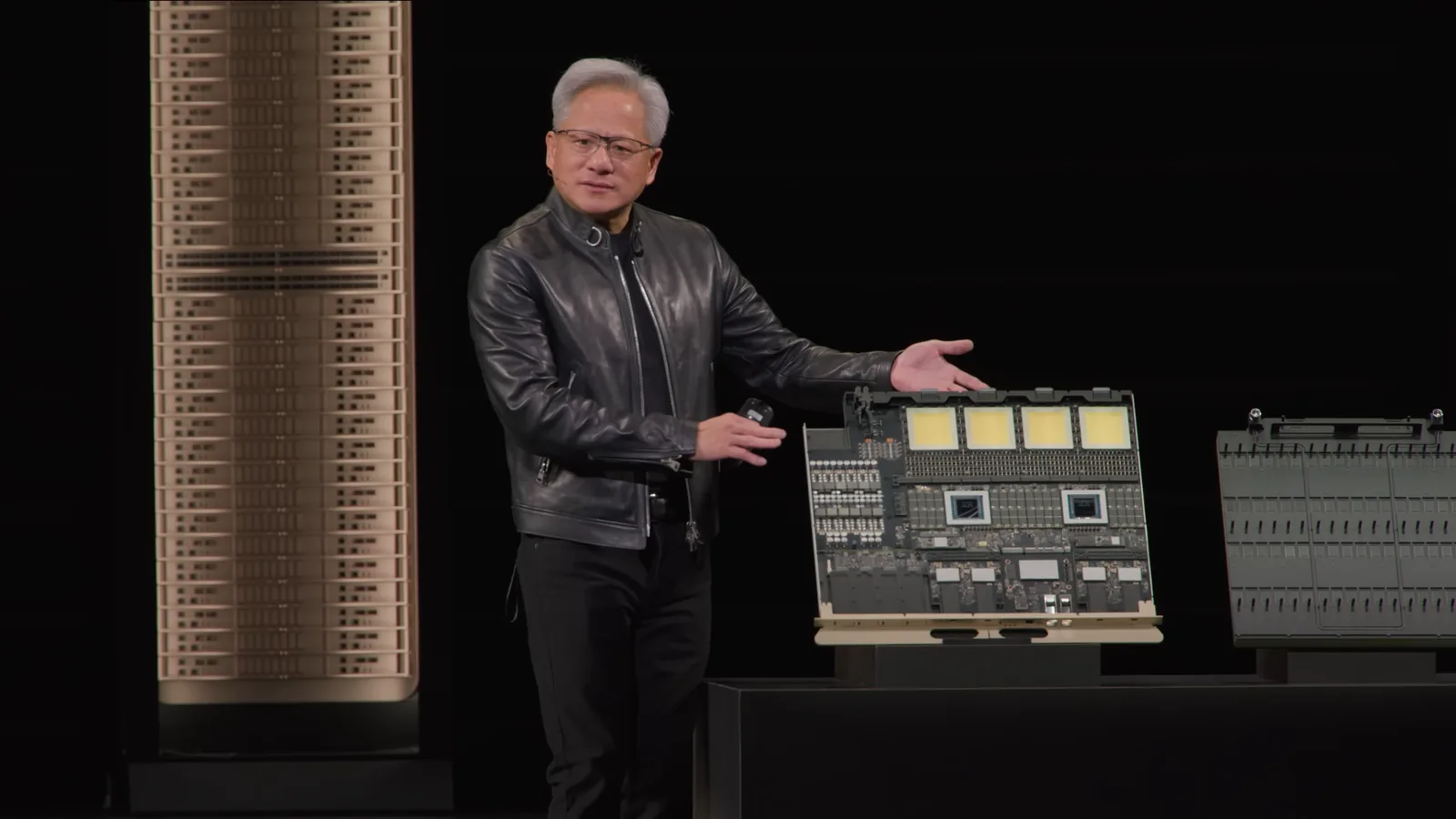 El CEO de Nvidia presenta Rubin Ultra en GTC 2026